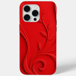 Elegante abstrakte florale Premium Mode Case-Mate iPhone Hülle
