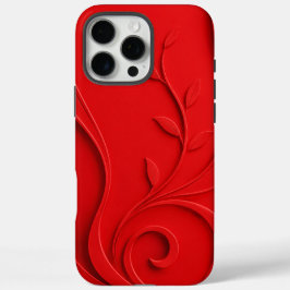 Elegante abstrakte florale Premium Mode iPhone 16 Pro Max Hülle