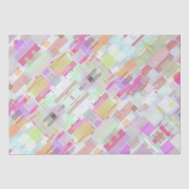 Elegante Abstrakte geometrische Alleinlage Seidenpapier
