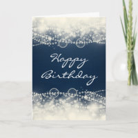 Elegante abstrakte Spitze und Perlen-alles Gute