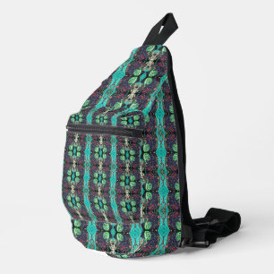 Elegante Abstrakte Symmetrische Kunst Neuvau zwei Crossbody Bag