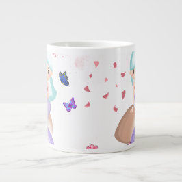 Elegante Abstrakte Tasse