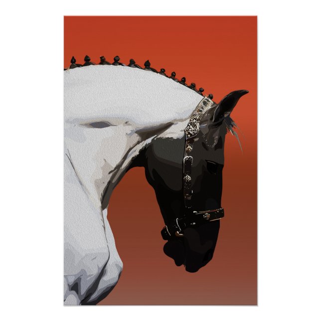 Elegante Andalusien - Mallorca Poster (Vorderseite)