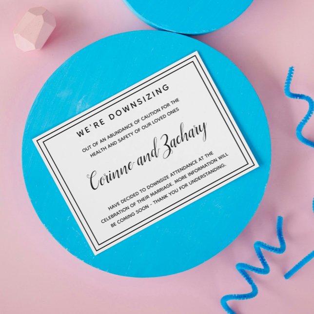 Elegante Änderung der Pläne Postkarte (Von Creator hochgeladen)