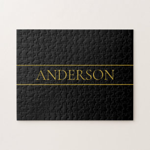 Elegante anpassbare Gold-Texte und -Linien