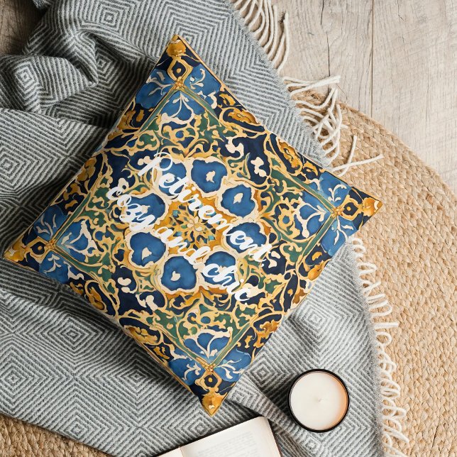 Elegante antike Kinderruhestandsgeschenke für ihre Kissen (Elegant Antique Tile Retirement Gifts for Her Mom)