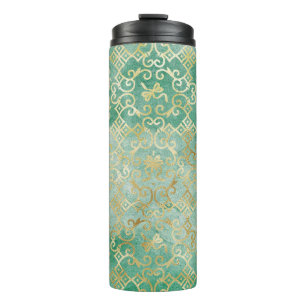 Elegante antike Motive Thermosbecher