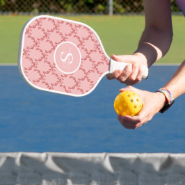 Elegante Antler Monogram Pickleball Paddle