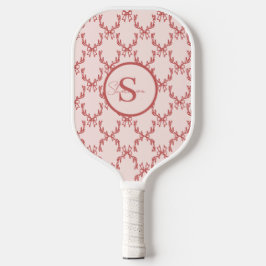 Elegante Antler Monogram Pickleball Paddle