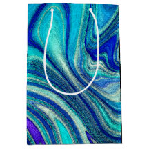 Elegante Aquamarine Paua Rainbow Muschel Inspirier
