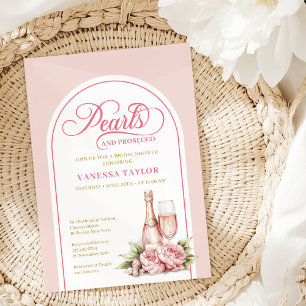 Elegante Aquarell-Rosé-Hochzeitseinladung Einladung