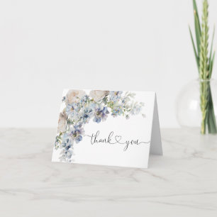 Elégante aquarelle Baby shower Floral Merci