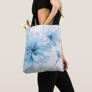 Elegante Aquarelle Blumenkohl Tasche