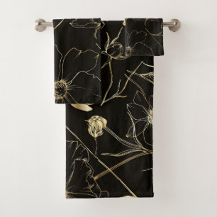 Elégante aquarelle fleurie décorative attirant l'o