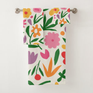 Elégante aquarelle fleurie décorative attirant l'o