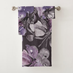 Elégante aquarelle fleurie décorative attirant l'o