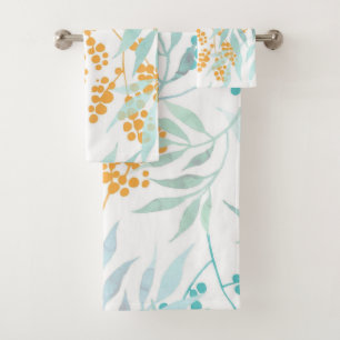 Elégante aquarelle motif décorative fleurie