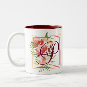 Elégante aquarelle Rose café Mug