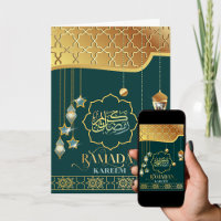 Elegante arabische Kalligrafie Ramadan Kareem Begr