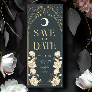 Elegante Arch Art Nouveau Save the Date Einladung