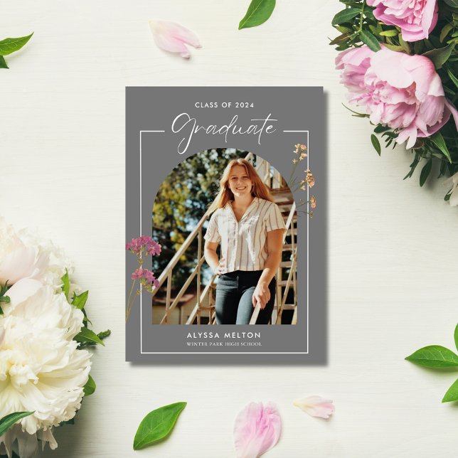 Elegante Arch Foto High School Graduation Party (Elegant Arch Photo High School Graduation Party)