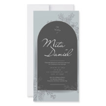 Elegante Arch Wedding Einladung