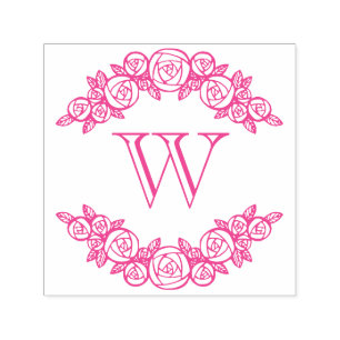 Elegante Arched Rose #1 Runde 1 Permastempel