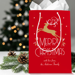 Elegante Art Deco Mittlere Geschenktüte
