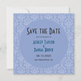 Elegante Art Deco Save The Date