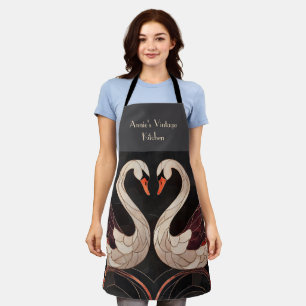 Elegante Art Deco Schürze