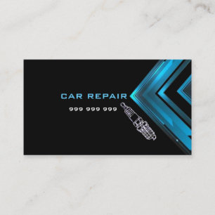 Elegante Autoreparatur Visitenkarte