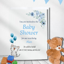 Elegante Babydusche für den Karren