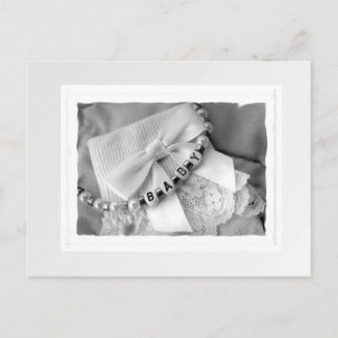 Elegante Babysachen Postkarte