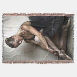Elegante Ballerina malerische Kunst Decke