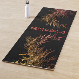 Elegante Bambusmatte Yogamatte