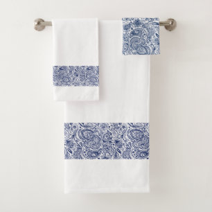 Élégante bande marine-bleu de marguerite