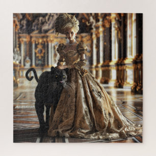 Elegante Barockfrauen mit Black Pantha