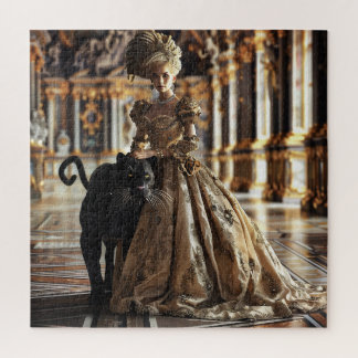 Elegante Barockfrauen mit Black Pantha