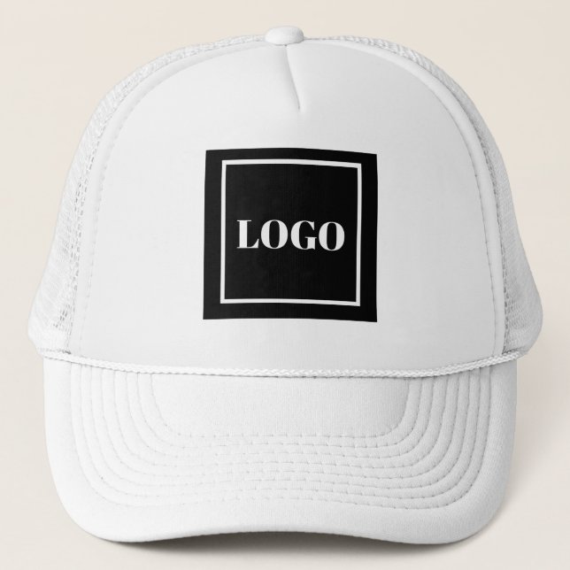 Elegante Baseballkappe mit Logo Truckerkappe (Vorderseite)