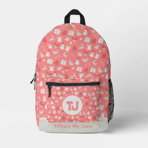 Elegante Basketball Bachelor Weekend School Backpa Bedruckter Rucksack