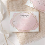 Elegante Bat Mitzvah Pink Aquarellkarte<br><div class="desc">Dieses moderne Design besticht durch ein in Gold gerahmtes Aquarelldesign und den eigenen Text. Fügen Sie den Text mithilfe des Vorlagenformulars hinzu. Über die erweiterten Editiermenüs,  auf die Sie mit dem Design-Tool zugreifen können,  können Sie die Schriftart,  Farben und das Layout ändern.</div>