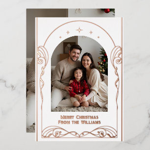 Elegante bearbeitbare Weihnachtskarten Vorlage Url
