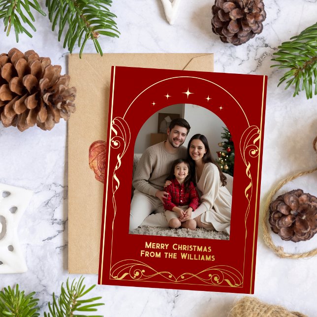 Elegante bearbeitbare Weihnachtskarten Vorlage Url (Von Creator hochgeladen)
