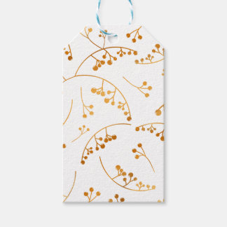 Elegante Beeren mit metallischem Effekt - Geschenk Geschenkanhänger