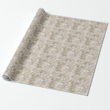 Elegante beige Spitze mit Diamant