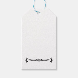 Elegante benutzerdefinierte Juweliermarkierungen f Geschenkanhänger