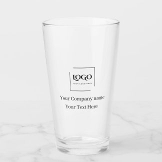 Elegante benutzerdefinierte Logovorlage Glas