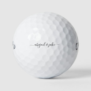 Elegante benutzerdefinierte Paarnamen Callaway War Golfball