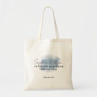 Elegante Berufliche Aquarellzeichnung Tragetasche