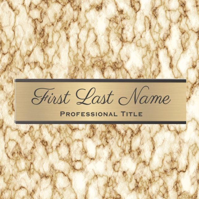 Elegante Berufliche Office Door Sign Imitate Gold Türschild (Von Creator hochgeladen)